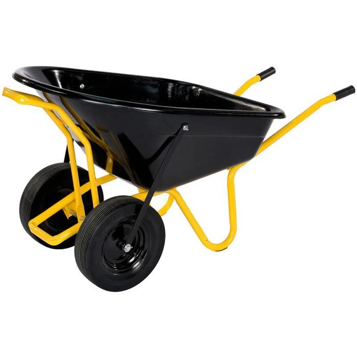 Pro-bau-tec Schubkarre TWIN 40100, 160 Liter, Pannensichere Bereifung, Tragkraft 220kg 1 Pro-bau-tec Schubkarre TWIN 40100, 160 Liter, Pannensichere Bereifung, Tragkraft 220kg