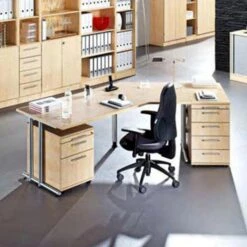 Hammerbacher Rollcontainer Solid AC30, Holz, Ahorn, Mit 4 Schüben, Abschließbar -Böttcher Ag d2f5ac75c0f13f9759e7fad2f25e905dfda9530c rollcontainer hammerbacher solid ac30 holz ahorn