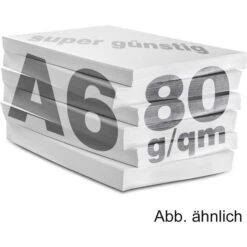 Inapa Tecno Universal, 2100011541, Kopierpapier, A6, 80g/qm, Weiß, 500 Blatt -Böttcher Ag d385e0f3379669c3581875031c9a72a90f1f62d2 kopierpapier inapa tecno universal 2100011541 a6