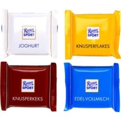 Ritter-Sport Minischokolade Mini Bunter Mix, Vorratsbox, Sortiert, 84 Stück -Böttcher Ag d49ca424d2c8292f88d4c4c57d64ef0ce025c0f3 minischokolade ritter sport mini bunter mix