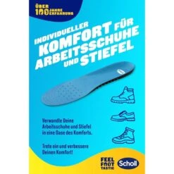 Scholl Einlegesohlen GelActiv Work, Größe 40-46,5, Für Arbeitsschuhe, Gelsohlen, 1 Paar -Böttcher Ag df5435afbfdd7fc894a6722f1ded8daa73f97959 einlegesohlen scholl gelactiv work groesse 40 46 5