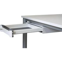 Hammerbacher Unterbauschublade UCBS/W, Weiß, Abschließbar, Breite 43 Cm, Für Schreibtische