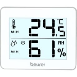 Beurer Thermo-Hygrometer HM 16 Innen, Digital -Böttcher Ag e00cbe7db499ac423d9ebd09560c1a0dca667c57 thermo hygrometer beurer hm 16 innen