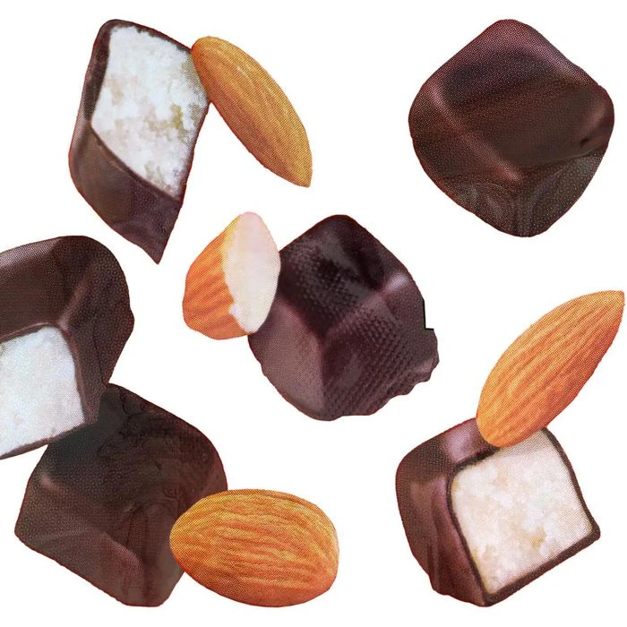 Alnatura Minischokolade Marzipan-Zartbittter, BIO, Gefüllte Schokoladen-Spezialitäten, 70g 2 Alnatura Minischokolade Marzipan-Zartbittter, BIO, Gefüllte Schokoladen-Spezialitäten, 70g – Bild 2