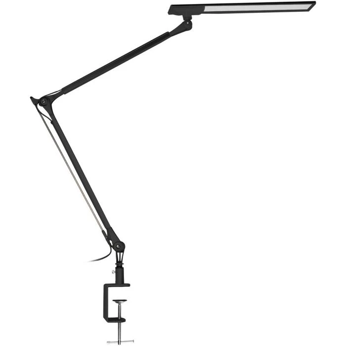 Navaris Schreibtischlampe LED, Tischklemme, Dimmbar, Schwarz 1 Navaris Schreibtischlampe LED, Tischklemme, Dimmbar, Schwarz