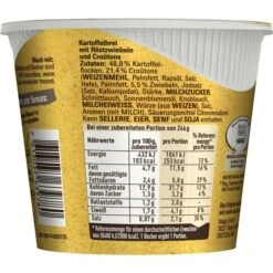 Maggi 5-Minuten-Terrine 8er Pack, Kartoffelbrei Mit Röstzwiebeln & Croutons -Böttcher Ag f7a54609c4337e27f4f109434f26eec51d9b33ce fertiggericht maggi 5 minuten terrine