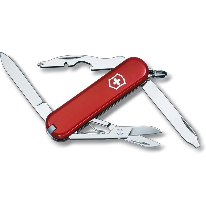 Victorinox Taschenmesser Rambler 0.6363, Rot, 10 Funktionen 1 Victorinox Taschenmesser Rambler 0.6363, Rot, 10 Funktionen
